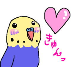 Mr. office worker budgerigar sticker #6118241