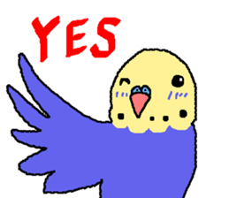 Mr. office worker budgerigar sticker #6118251