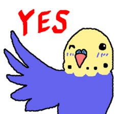 Mr. office worker budgerigar sticker #6118251
