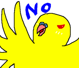 Mr. office worker budgerigar sticker #6118252