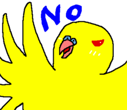 Mr. office worker budgerigar sticker #6118252