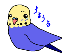 Mr. office worker budgerigar sticker #6118259