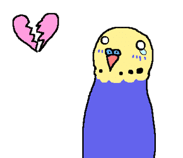 Mr. office worker budgerigar sticker #6118264