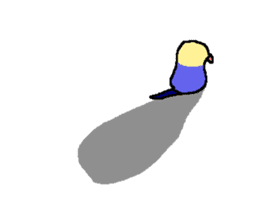 Mr. office worker budgerigar sticker #6118265