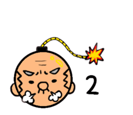 We are very bald(Hagetive thinking) sticker #6118318