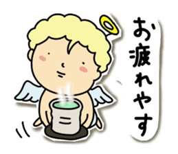 Pants angel sticker #6118592