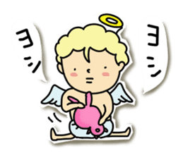 Pants angel sticker #6118603