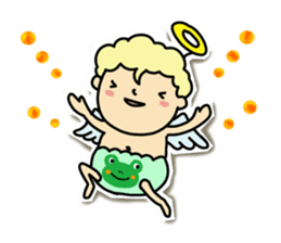 Pants angel sticker #6118613