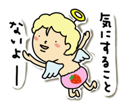 Pants angel sticker #6118622