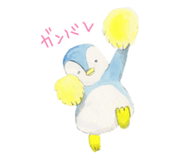 Happy life of penguins and seals sticker #6118760