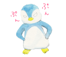 Happy life of penguins and seals sticker #6118767