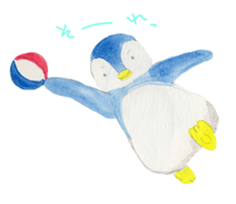 Happy life of penguins and seals sticker #6118771