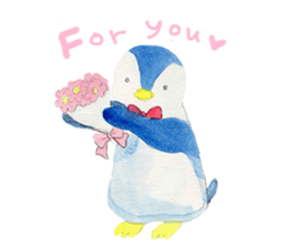 Happy life of penguins and seals sticker #6118773