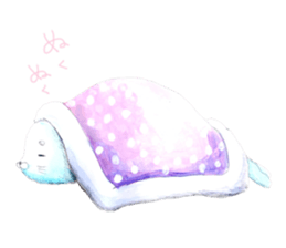 Happy life of penguins and seals sticker #6118784