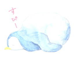 Happy life of penguins and seals sticker #6118786