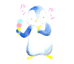 Happy life of penguins and seals sticker #6118787