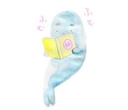 Happy life of penguins and seals sticker #6118789