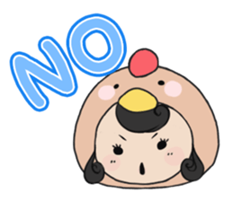 Ukare - san . sticker #6118873