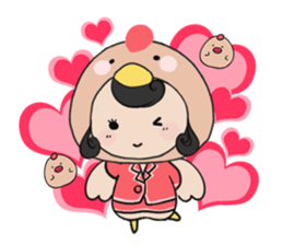 Ukare - san . sticker #6118888