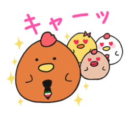 Ukare - san . sticker #6118893