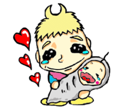 king crybaby2 sticker #6119161