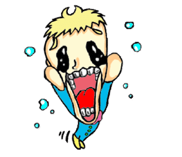king crybaby2 sticker #6119174
