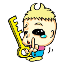 king crybaby2 sticker #6119178