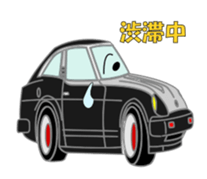 Let's go by nostalgic car sticker #6119325