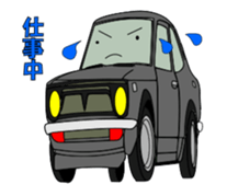 Let's go by nostalgic car sticker #6119348