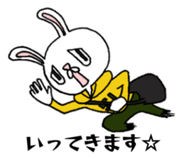 Daily life conversation of "usakichi" sticker #6119474