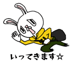 Daily life conversation of "usakichi" sticker #6119474