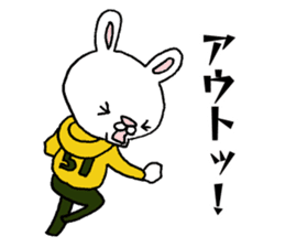 Daily life conversation of "usakichi" sticker #6119482