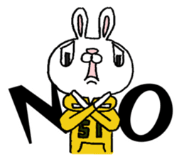 Daily life conversation of "usakichi" sticker #6119485