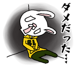 Daily life conversation of "usakichi" sticker #6119498