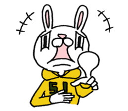 Daily life conversation of "usakichi" sticker #6119499