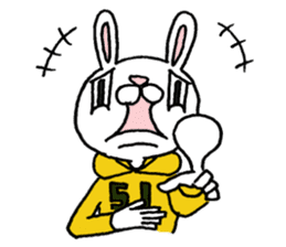 Daily life conversation of "usakichi" sticker #6119499