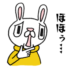 Daily life conversation of "usakichi" sticker #6119500