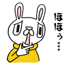 Daily life conversation of "usakichi" sticker #6119500
