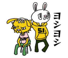 Daily life conversation of "usakichi" sticker #6119506