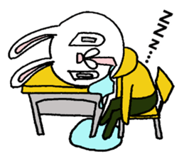 Daily life conversation of "usakichi" sticker #6119510