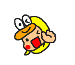 duck baby sticker #6120080