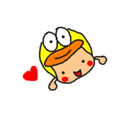 duck baby sticker #6120083