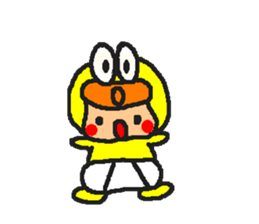 duck baby sticker #6120087