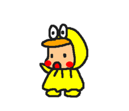 duck baby sticker #6120092