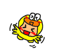 duck baby sticker #6120094