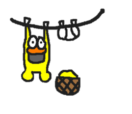 duck baby sticker #6120096