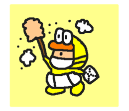 duck baby sticker #6120097