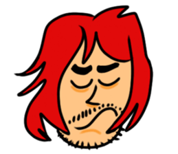 People with Red Hair sticker #6120135