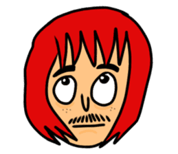 People with Red Hair sticker #6120151