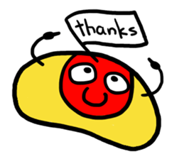 omelette rice omurice sticker! sticker #6120516